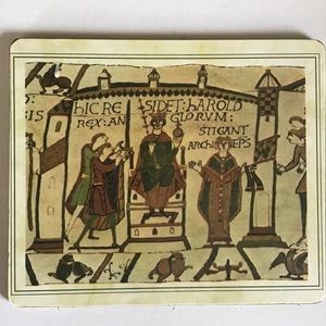 Vintage Lady Clare Old World Art Placemat, Made in England